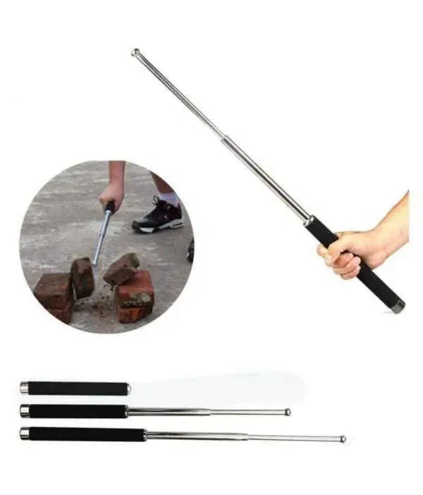 PREMIUM METAL SELF DEFENCE STICK (Heavy Metal and Extendable)